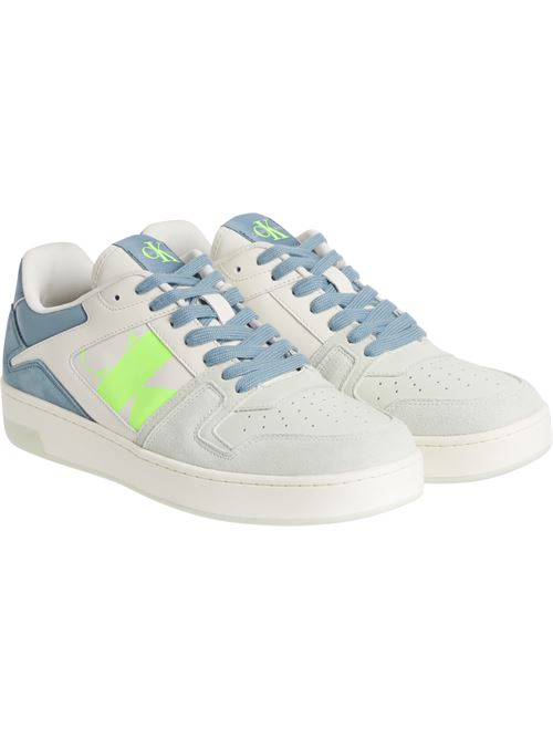 scarpa CALVIN KLEIN | YM0YM0070902R BIANCO/AZZURRO